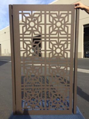 Court Yard Iron Gate #9003