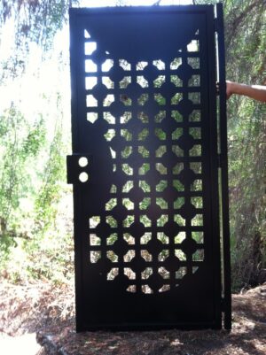 Metal Entry Gate #8498
