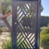 Modern Steel Gate #2310