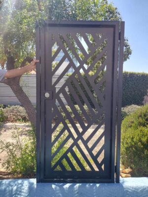 Modern Steel Gate #2310