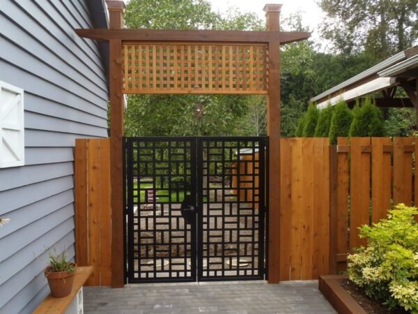 Contemporary Designer Gate #4202 - Image 4