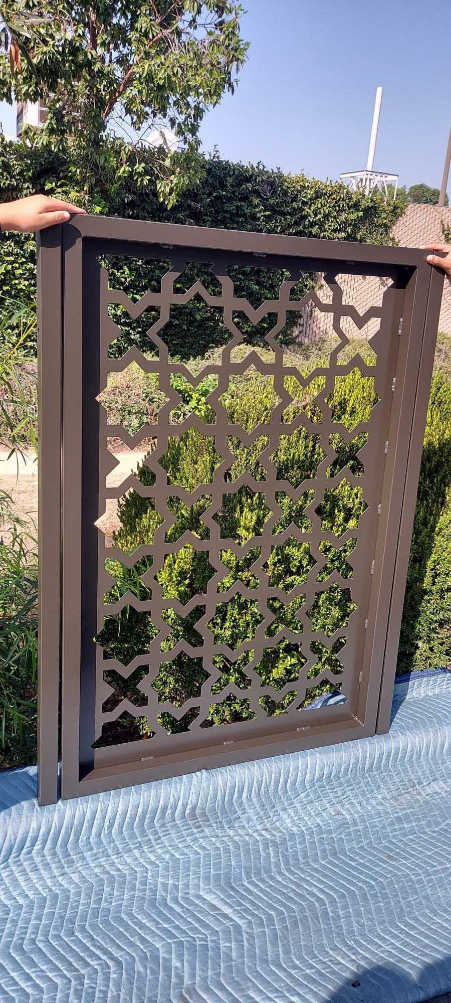 #1915 Puzzle Metal Entry Gate - Image 3