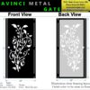 Garden Vine Metal Entry Gate #2226