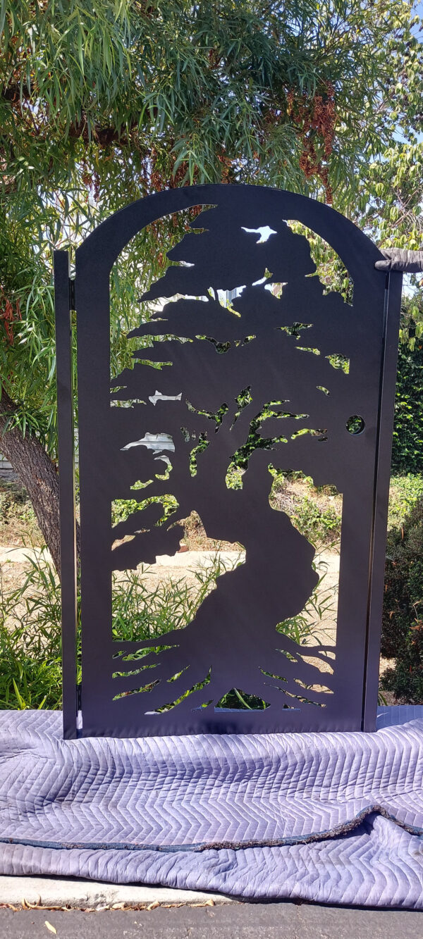 Bonsai Tree Metal Gate #8889