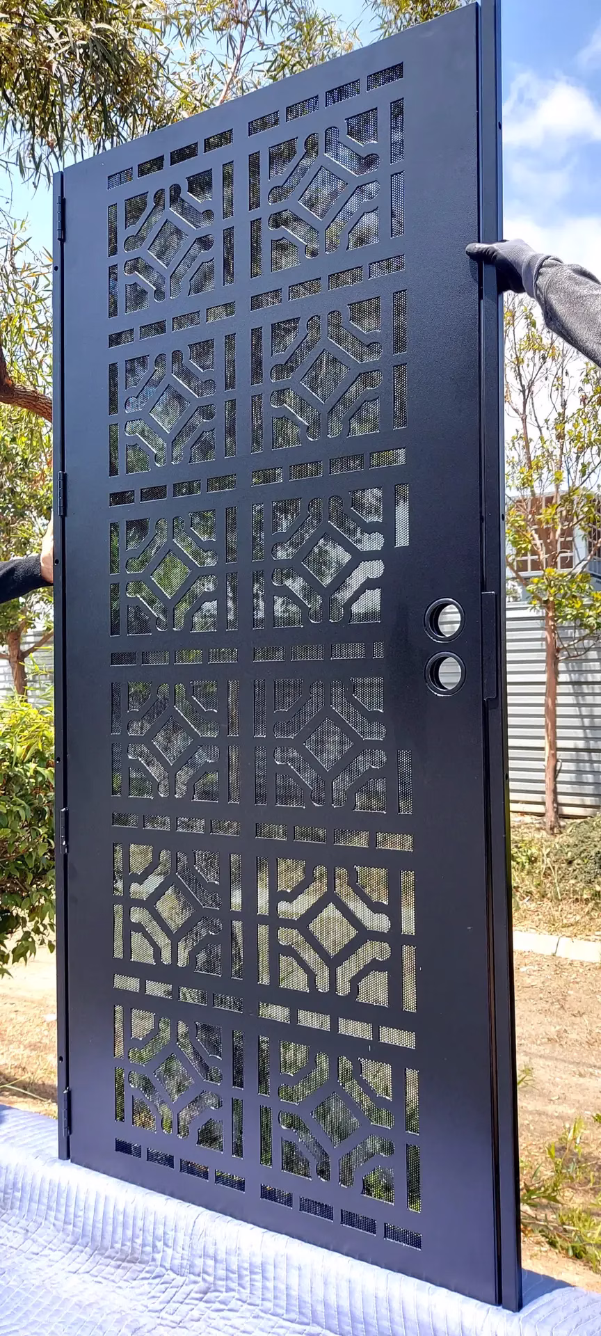 Security Screen Door Alcorn #9005 - Image 3