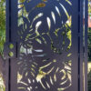 Monstera Leaves Metal Gate #4065 - Image 2