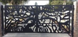 Courtyard Driveway Gate #4500 - Image 2