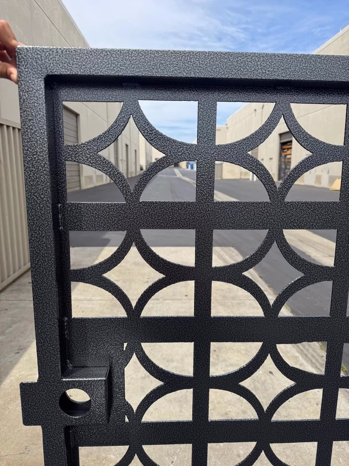 #8260 Gridlock Entry Metal Gate - Image 4