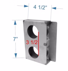 Double Hole Lock Box
