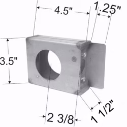 Single Hole Lock Box